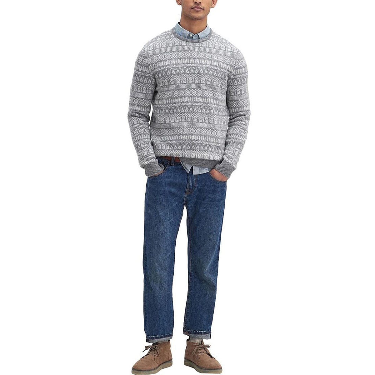 Светр Barbour MKN1579GY52