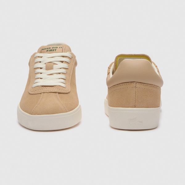 Кеди Lacoste Baseshot 124 3 SMA LT BRW/OFF WHT 747SMA0106BW7.