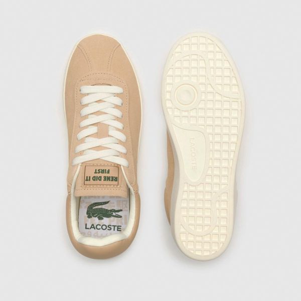 Кеди Lacoste Baseshot 124 3 SMA LT BRW/OFF WHT 747SMA0106BW7.
