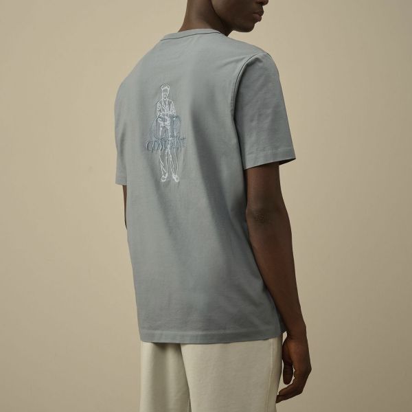 Футболка CP Company 18CMTS106A 110301W 872.