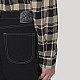 Шорти Off White Dark Washed Shorts with Logo Embroidery