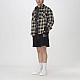 Шорти Off White Dark Washed Shorts with Logo Embroidery