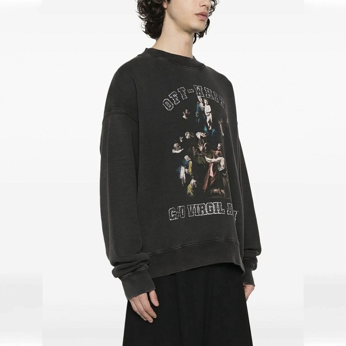 Свитшот Off White Printed MARY SKATE Crew-neck Sweatshirt