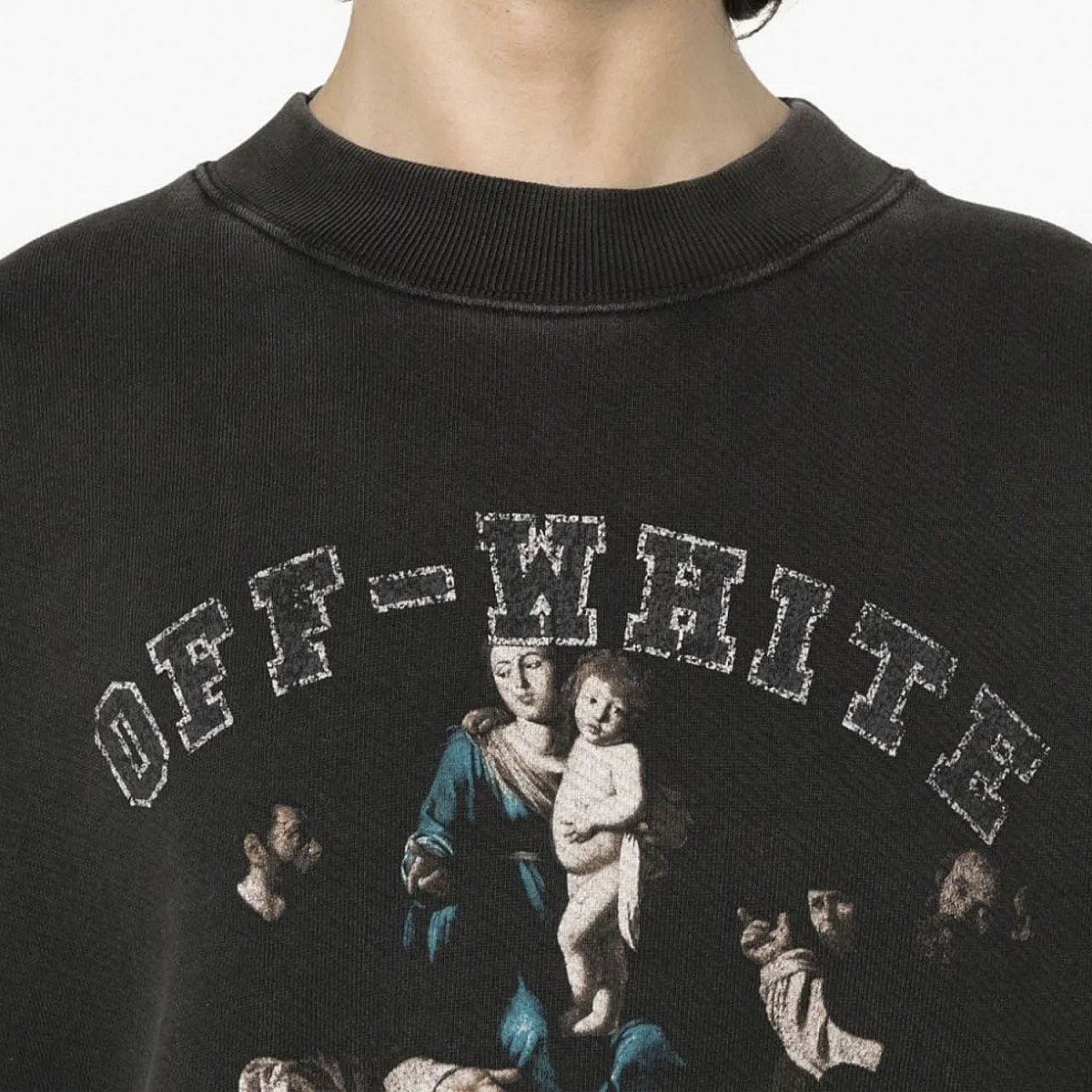 Свитшот Off White Printed MARY SKATE Crew-neck Sweatshirt