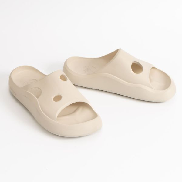 Шльопанці Off White Meteor Rubber Slider Bone Bone.