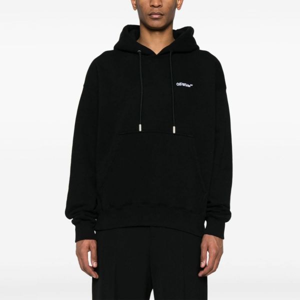 Худи Off White Brushed Cotton Skate Fit TATTOO ARROW Hoodie.