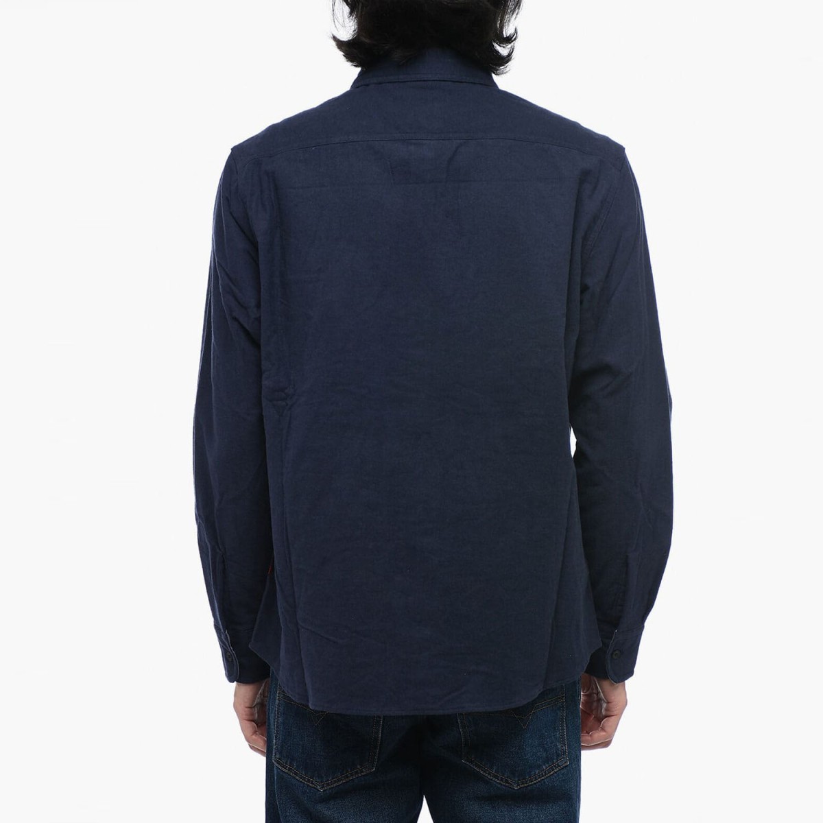 Овершорт Woolrich Solid Chamois Shirt Navy