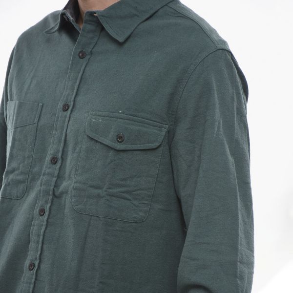 Овершорт Woolrich Solid Chamois Shirt Pine