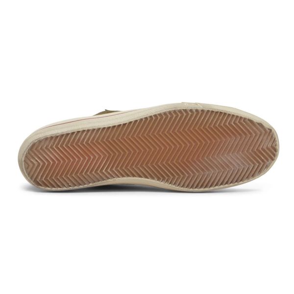 Кеди Golden Goose V-Star 2 Dark Green/Ivory.
