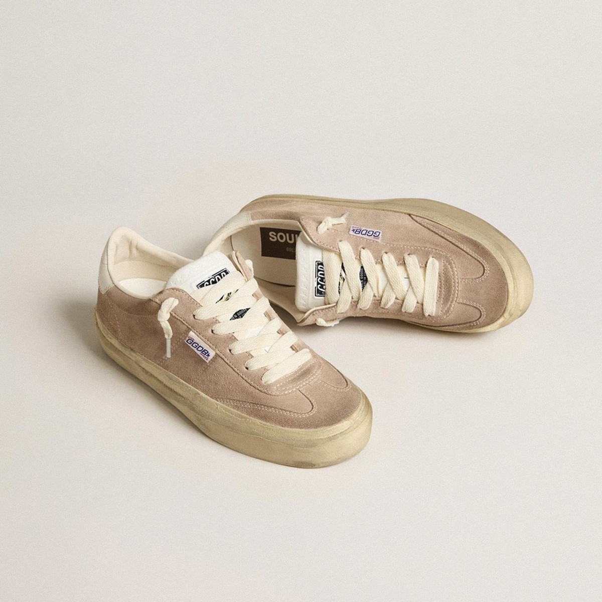 Кеди Golden Goose Soul Star Powder Pink/Milk