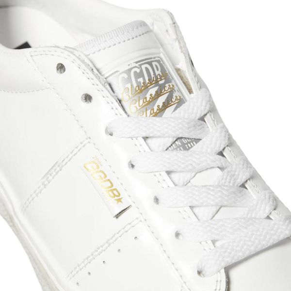 Кеды Golden Goose Matchstar Optic White/Silver.