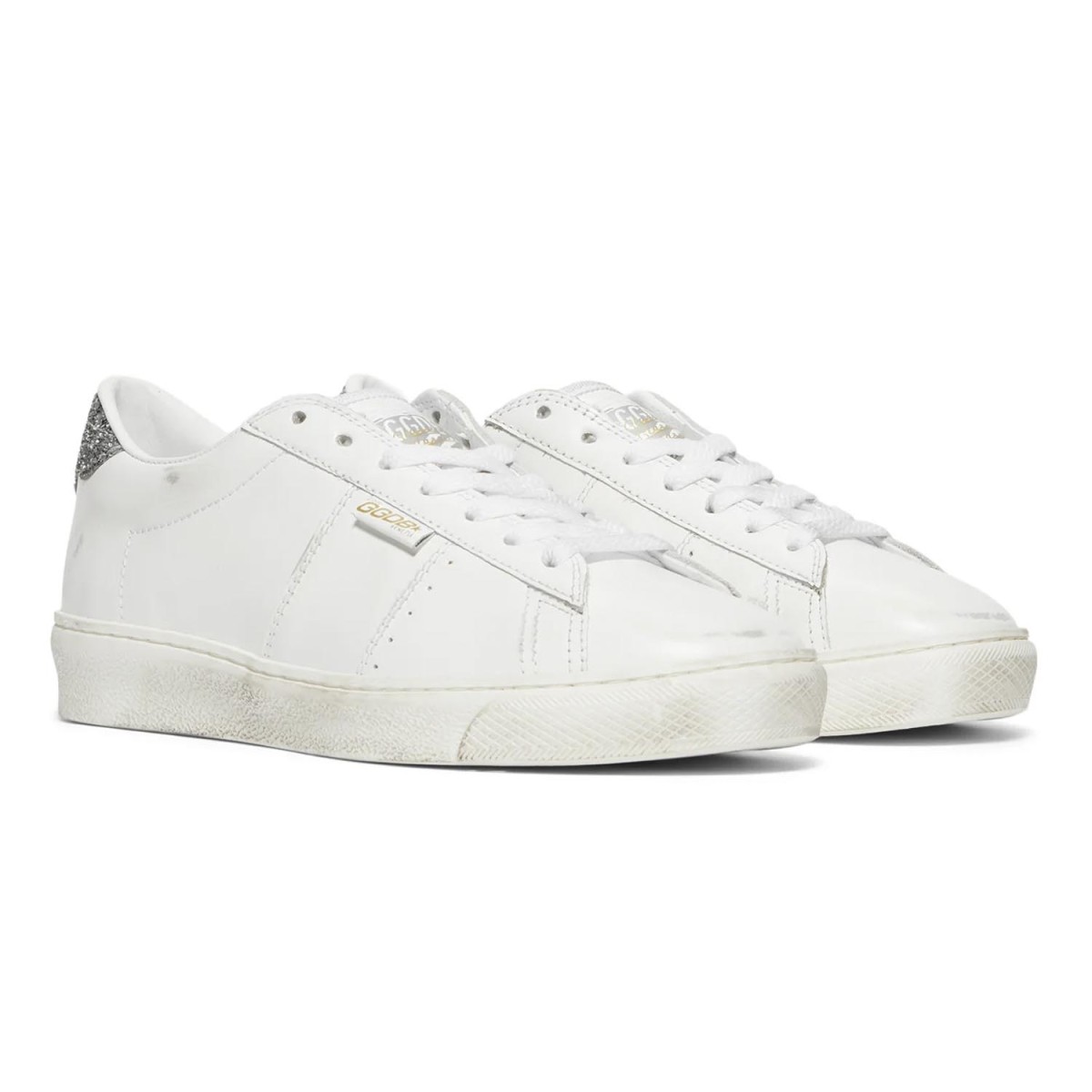 Кеди Golden Goose Matchstar Optic White/Silver