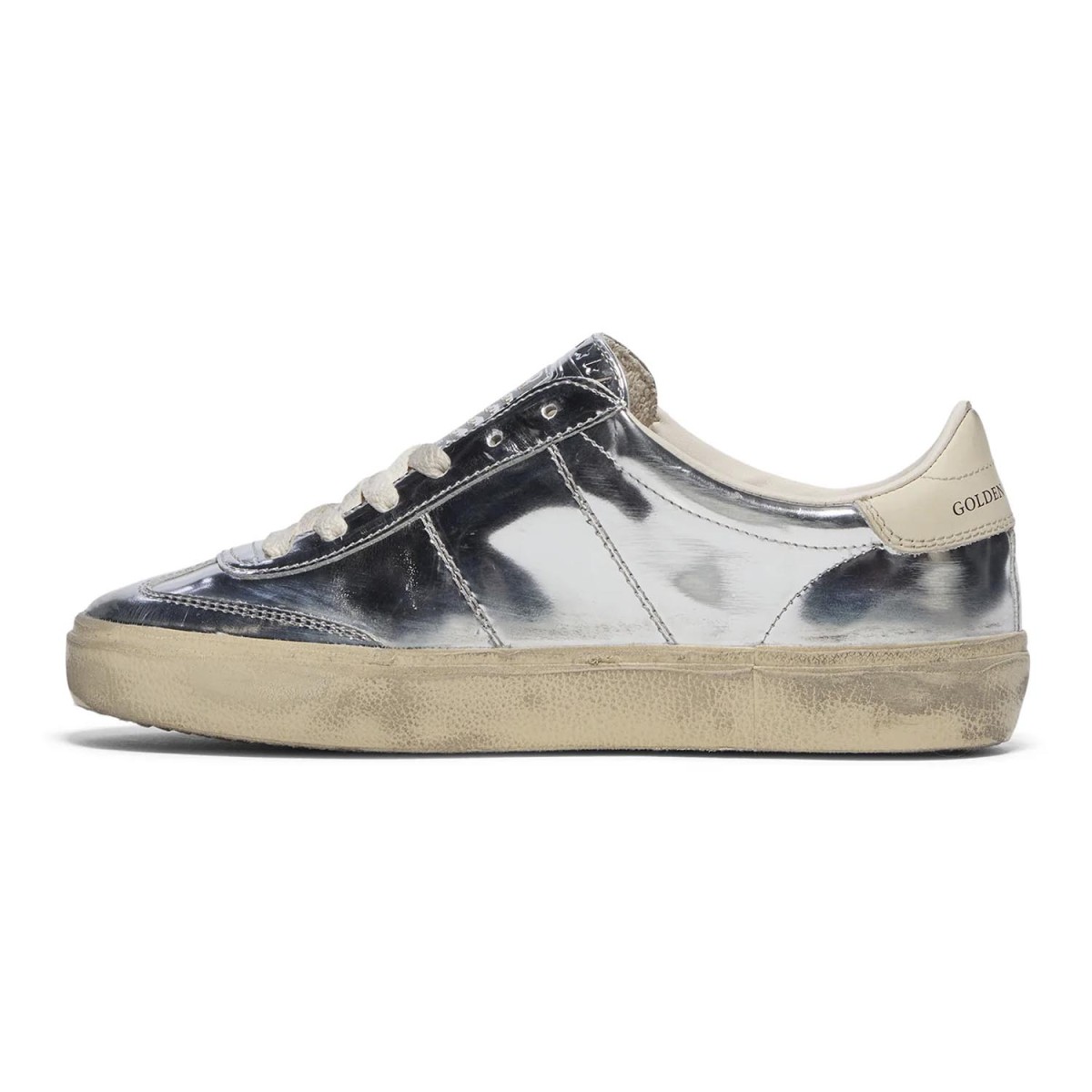 Кеди Golden Goose Soul Star Silver/Cream