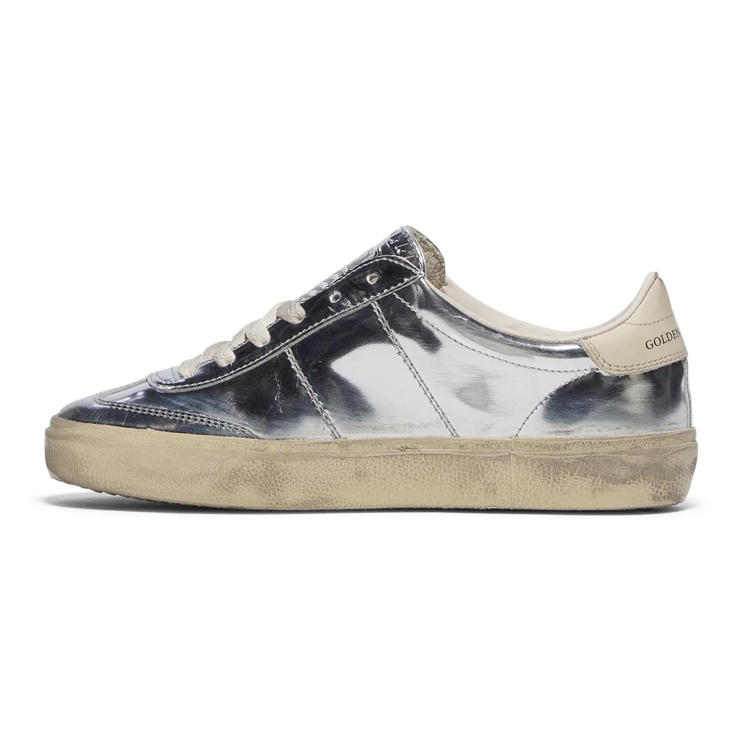 Кеди Golden Goose Soul Star Silver/Cream