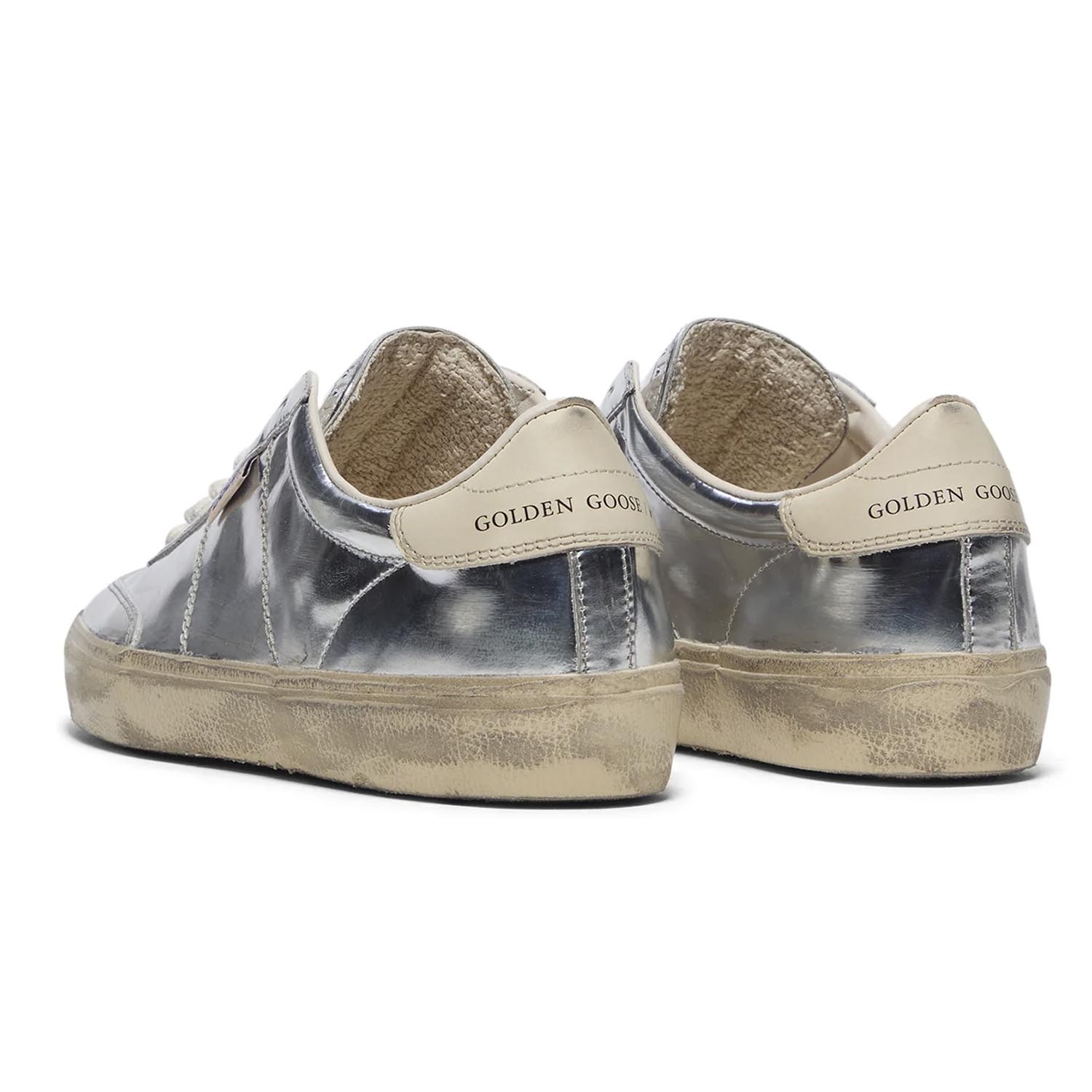 Кеди Golden Goose Soul Star Silver/Cream