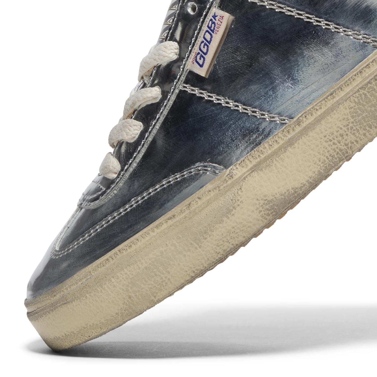 Кеди Golden Goose Soul Star Silver/Cream