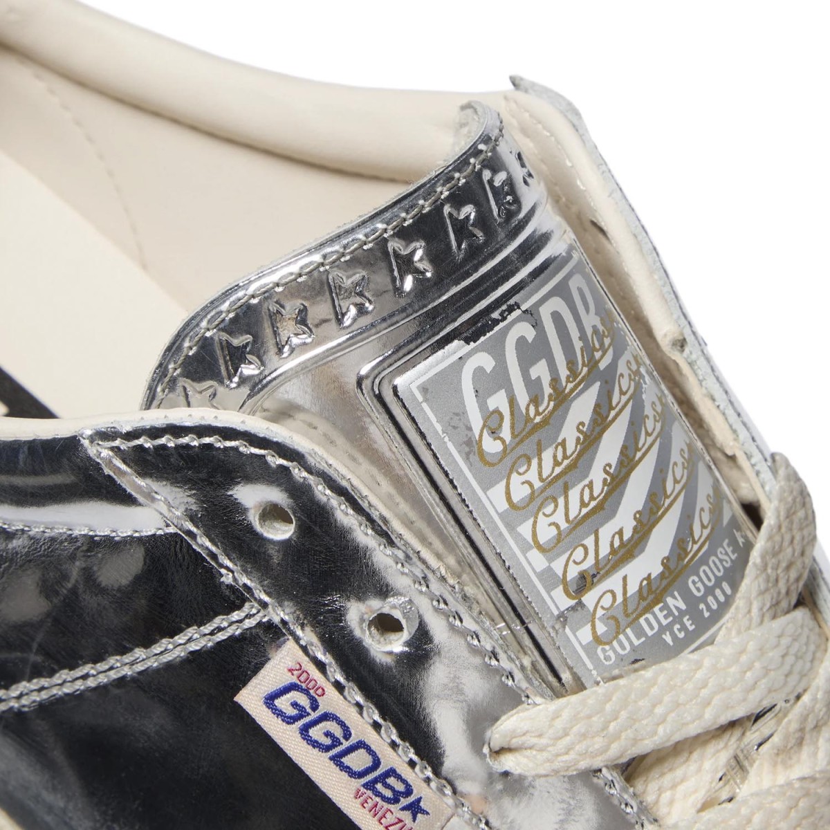 Кеди Golden Goose Soul Star Silver/Cream