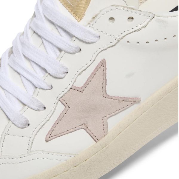 Кеди Golden Goose Ballstar 2 White/Pink.