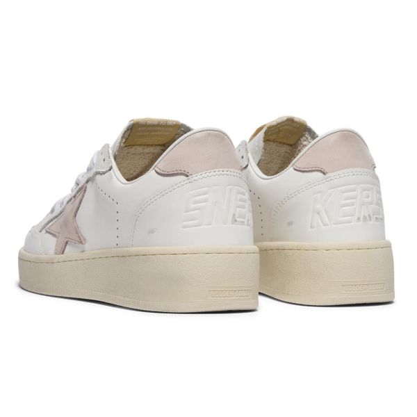 Кеди Golden Goose Ballstar 2 White/Pink.