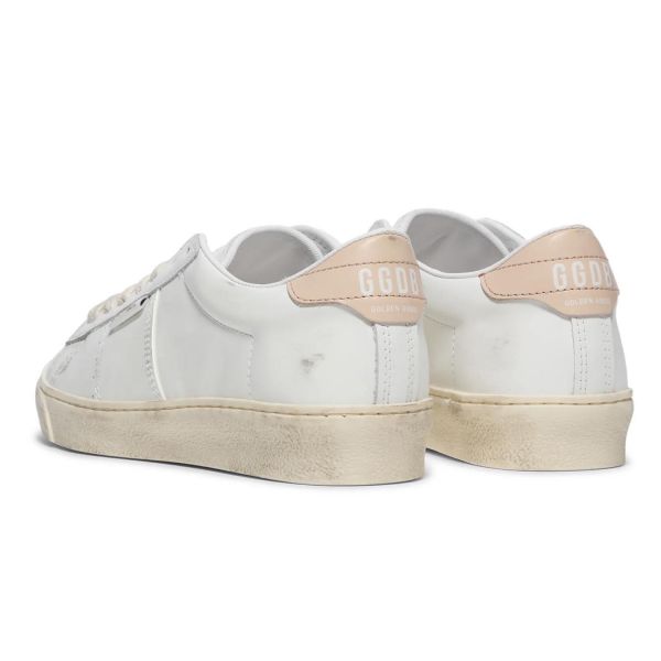 Кеды Golden Goose Matchstar White/Pink.