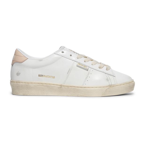 Кеды Golden Goose Matchstar White/Pink.