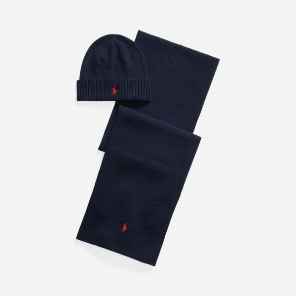 Шапка та шарф POLO Ralph Lauren 710951146001.