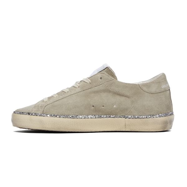 Кеды Golden Goose Super Star Classic With List AND Ice/Silver.