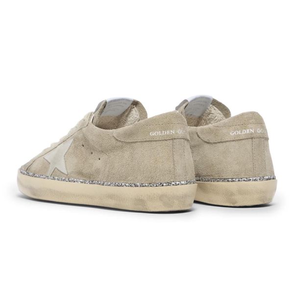 Кеды Golden Goose Super Star Classic With List AND Ice/Silver.