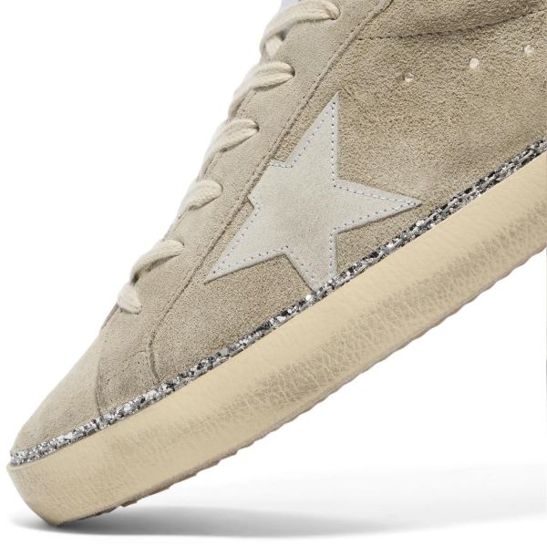 Кеды Golden Goose Super Star Classic With List AND Ice/Silver.