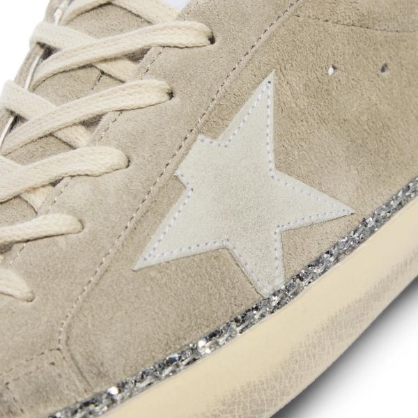 Кеды Golden Goose Super Star Classic With List AND Ice/Silver.