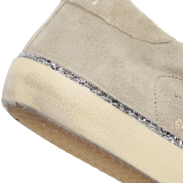 Кеды Golden Goose Super Star Classic With List AND Ice/Silver.