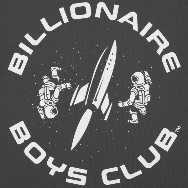 Футболка Billionaire Boys Club Rocket small Logo Grey.