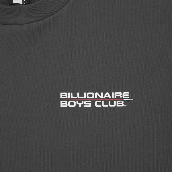 Футболка Billionaire Boys Club Rocket small Logo Grey.