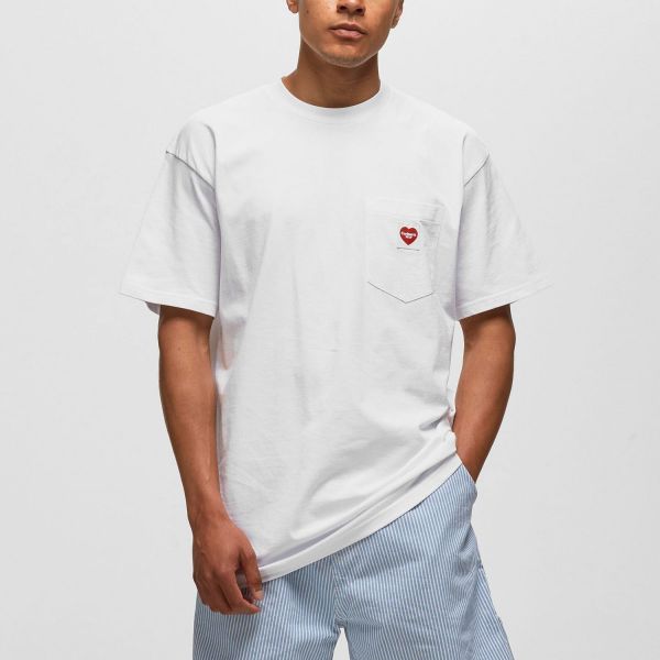 Футболка Carhartt I032128 White/Red.
