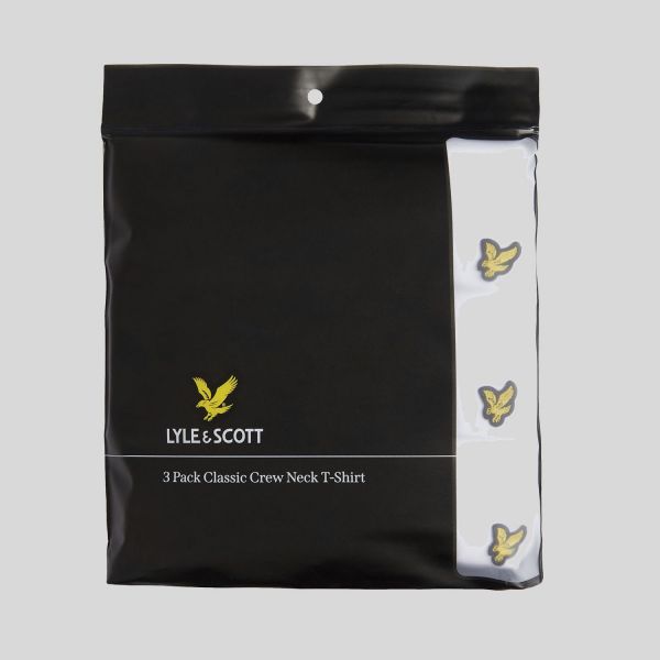 Набор Футболок Lyle&Scott LG1800VT White