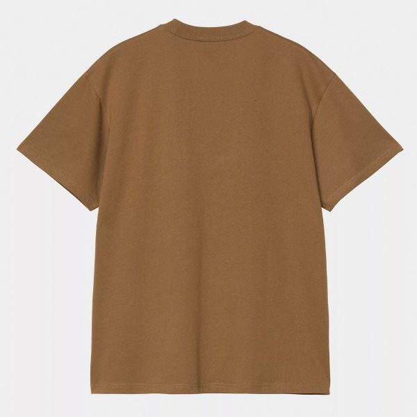 Футболка Carhartt I032128 Hamilton Brown.