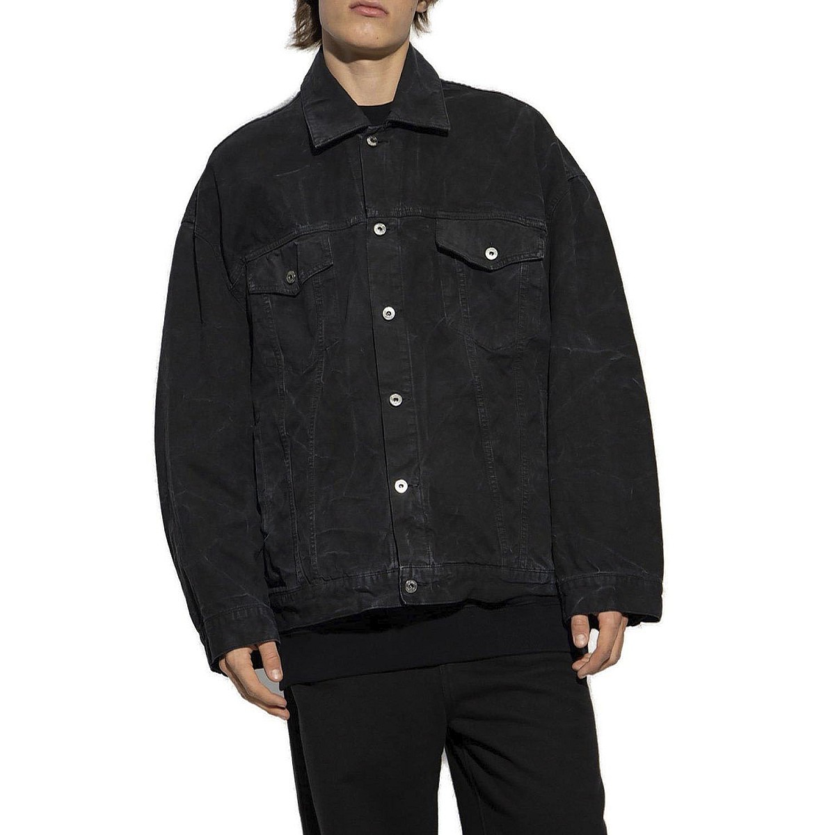 Куртка Off White Garmdyed Canv Over JKT Black No Color
