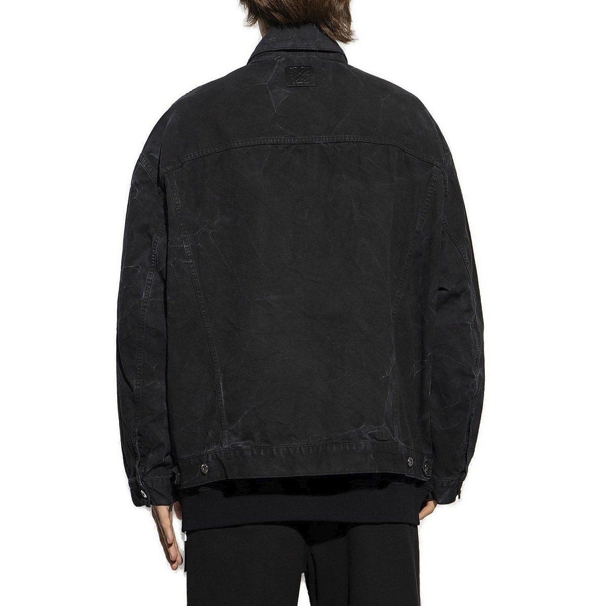 Куртка Off White Garmdyed Canv Over JKT Black No Color