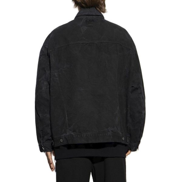 Куртка Off White Garmdyed Canv Over JKT Black No Color.