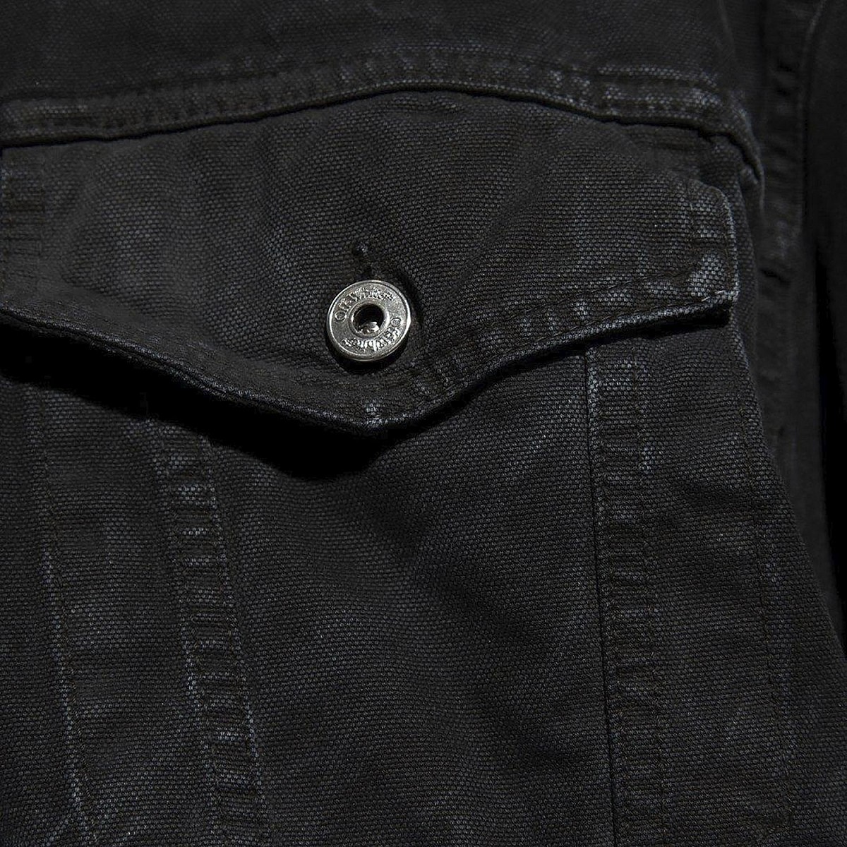 Куртка Off White Garmdyed Canv Over JKT Black No Color