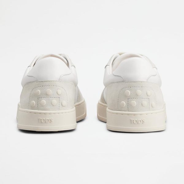 Кеды Tod's Allacciata Cassetta 04L BKB Bianco