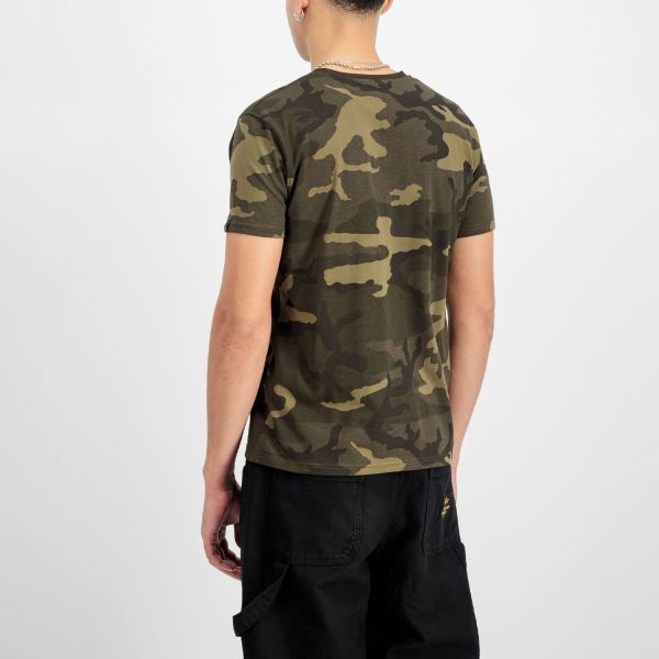 Футболка Alpha Industries 188505C/239/olive camo.