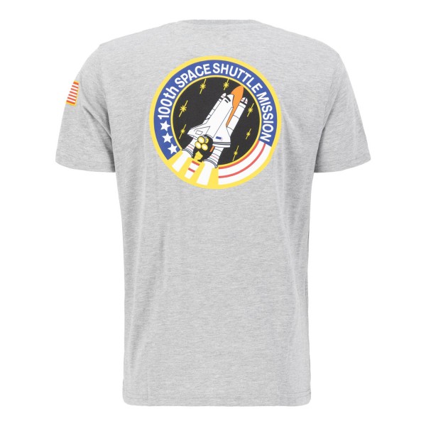 Футболка Alpha Industries 176507/17 grey heather
