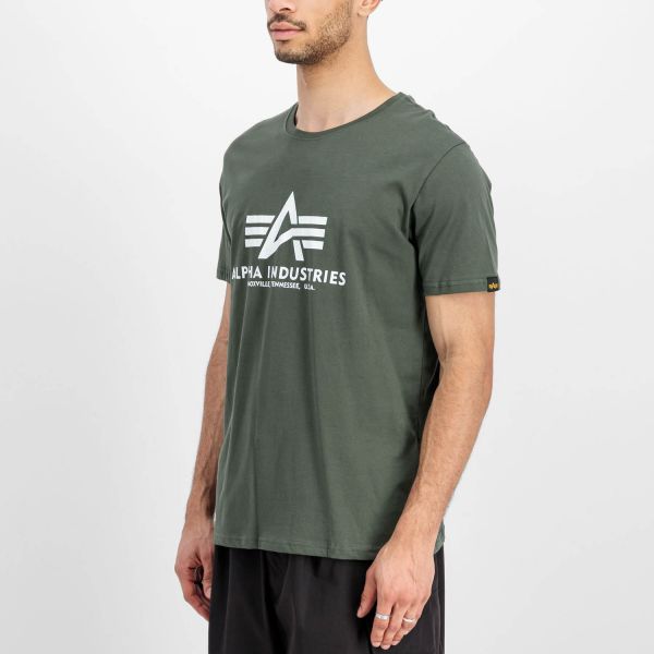 Футболка Alpha Industries 100501/142/dark olive.
