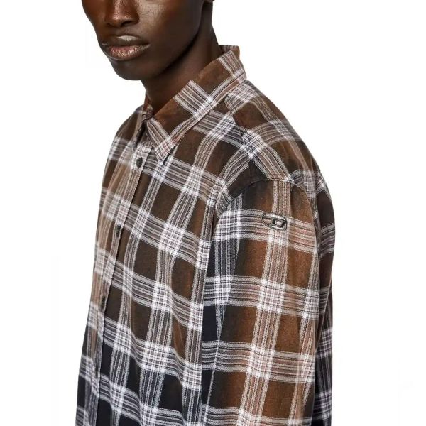 Рубашка Diesel S-UMBE-Check-NW Shirt A12265-0EPAP-9XXA. Рубашка Diesel S-UMBE-Check-NW Shirt A12265-0EPAP-9XXA.