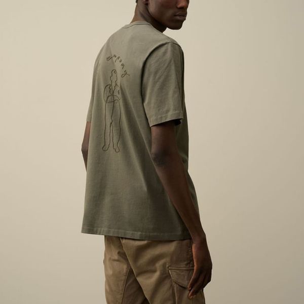 Футболка C.P Company 17CMTS099A 006203W 674