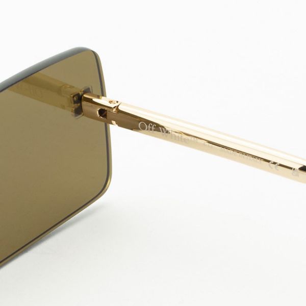 Сонцезахисні окуляри Off White Riccione Sunglasses gold Mirrow Gold