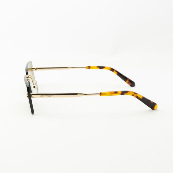 Сонцезахисні окуляри Off White Riccione Sunglasses gold Mirrow Gold.