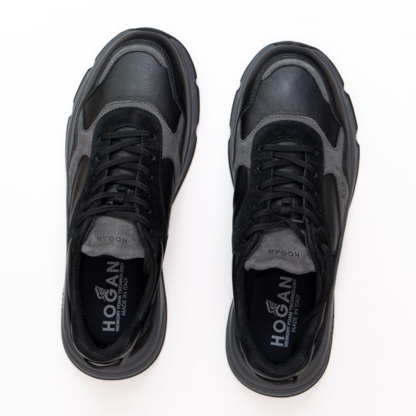 Кроссовки Hogan Hyperlight Allacciato QDC Nero.