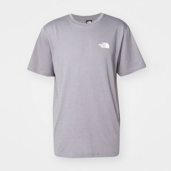 Футболка The North Face NF0A87NG0UZ M S/S Simple Dome Tee Smoked Pearl